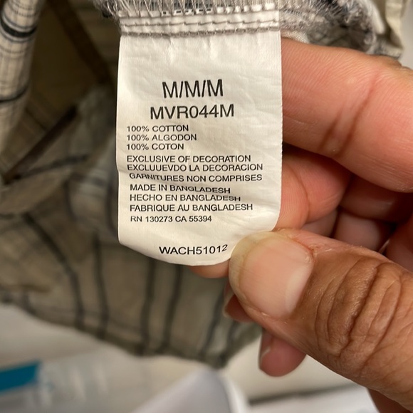 Wrangler Retro Cotton Plaid Pearl Snap Shirt, Men's‎ Medium - Picture 5 of 8